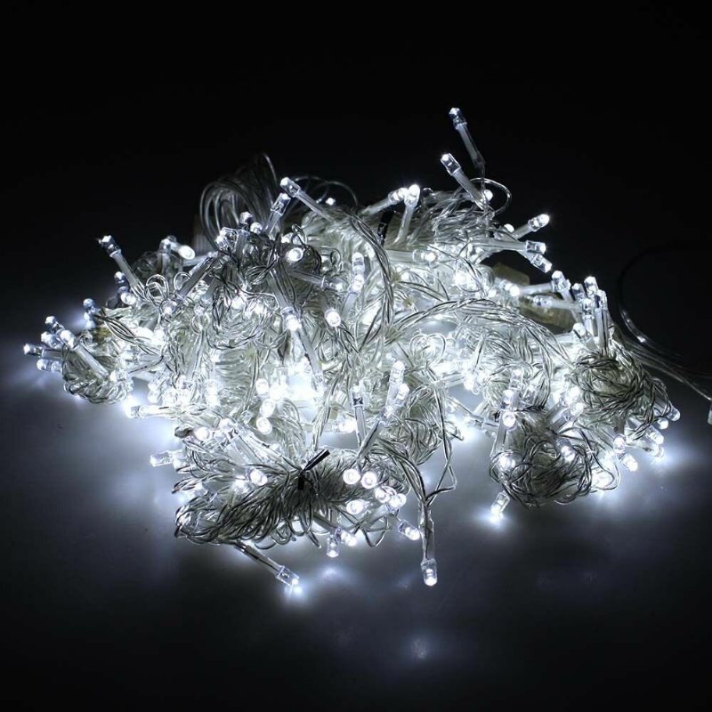 Solmore 3mx3m 300led 220v Utomhus Fairy String Lights Gardin Ljusslingor Julbröllopsfestdekorationer