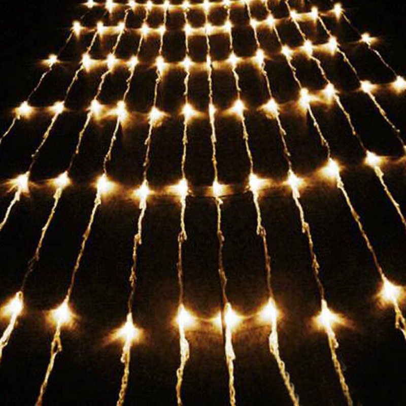 Solmore 3mx3m 300led 220v Utomhus Fairy String Lights Gardin Ljusslingor Julbröllopsfestdekorationer