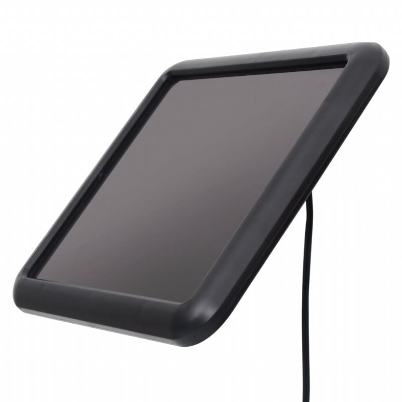 Trädgårdssoldriven Led-spotlight Med Sensor Black Flood Light