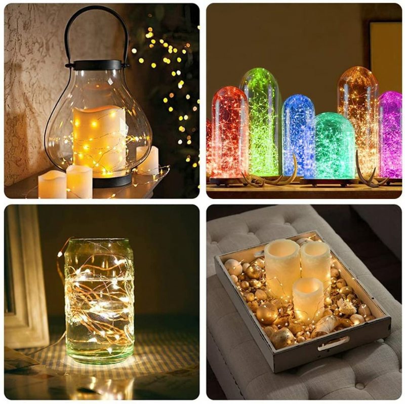 Usb Fairy Lights Led String Music Sync Bluetooth App Telefon Inomhus Utomhus Twinkle 32.8ft Hängande Gardin Strängljus Färgskiftande Starry