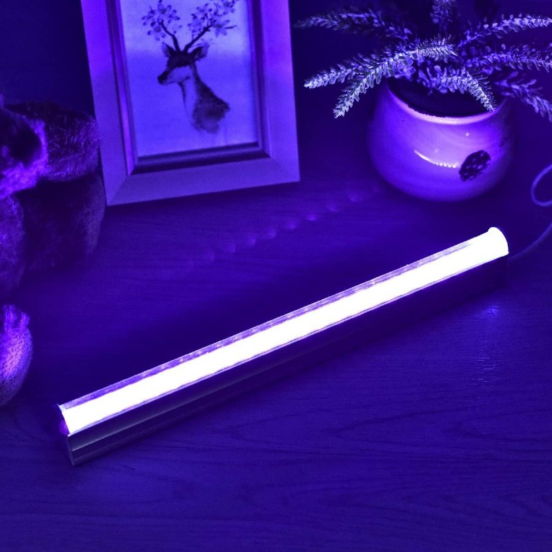 Usb Uv-c Led Svart Lampa Halloween Blacklight Ultraviolet Härdande Fläck