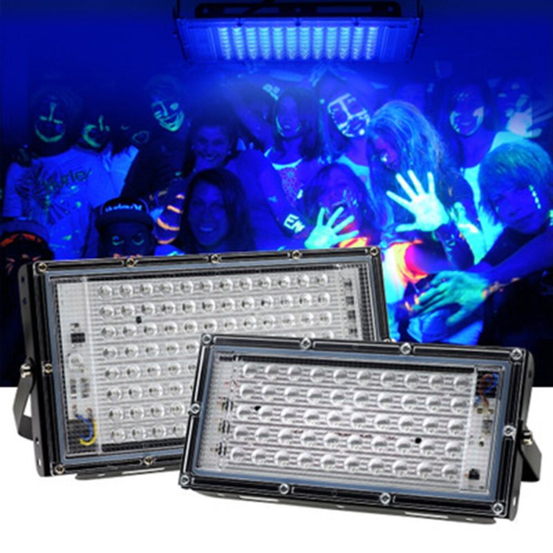 Uv Led Flood Light 30w 50w 100w Ac 220v 230v 240v Utomhusstrålkastare Spotlight Ip65 Vattentät Led Gatulampa Landskapsbelysning