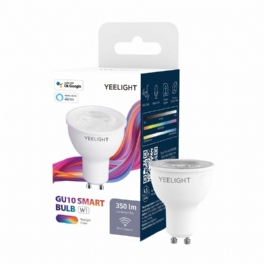 Yeelight Yldp004-a Gu10 Färgglad Smart Led-lampa W1 Game Music Sync-app Röststyrning Arbete Yeelight-app Google Assistant Alexa