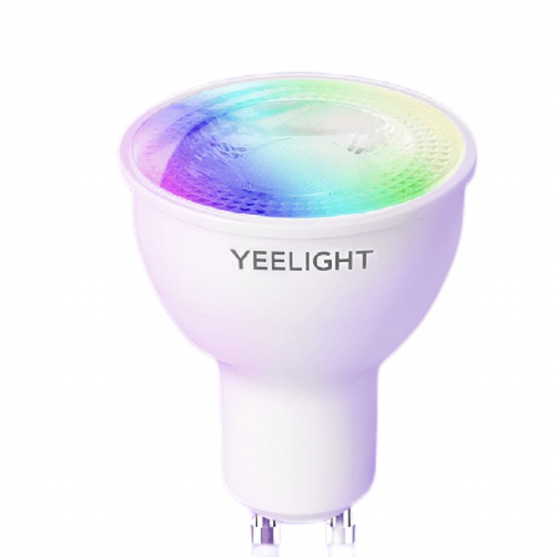 Yeelight Yldp004-a Gu10 Färgglad Smart Led-lampa W1 Game Music Sync-app Röststyrning Arbete Yeelight-app Google Assistant Alexa