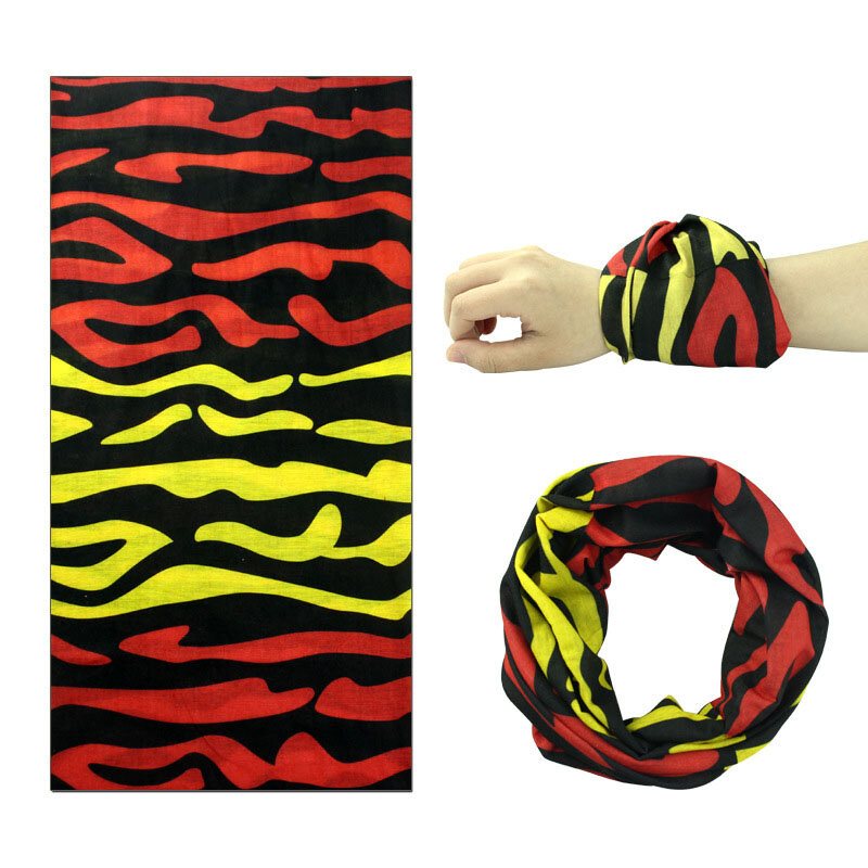 Elastisk Handduk Solskydd Kvinnlig Hals Magic Scarf Utomhusridning Sporthuvud Strandhandduk