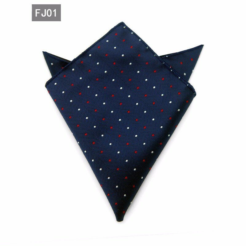 Modenäsduk För Män Suit Western Style Dot Men Paisley Pocket Square Tie Näsdukar