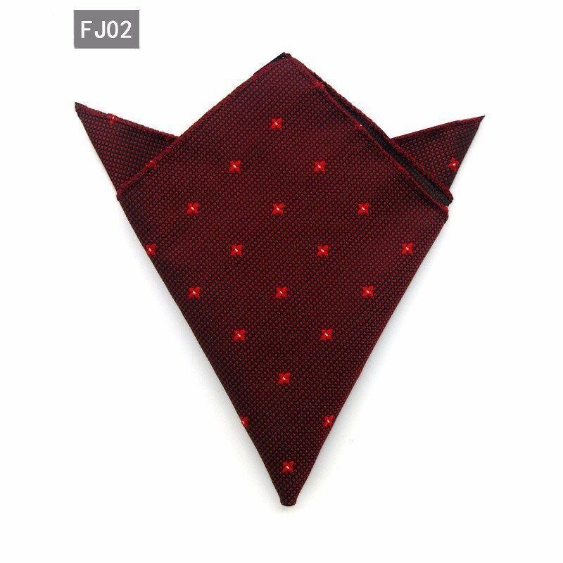 Modenäsduk För Män Suit Western Style Dot Men Paisley Pocket Square Tie Näsdukar