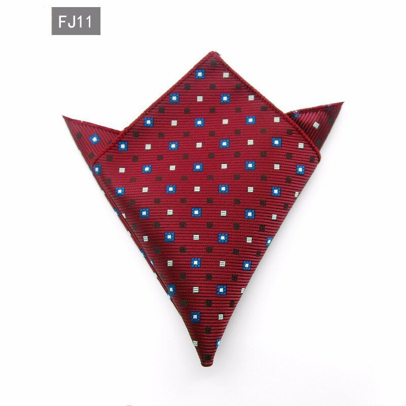 Modenäsduk För Män Suit Western Style Dot Men Paisley Pocket Square Tie Näsdukar