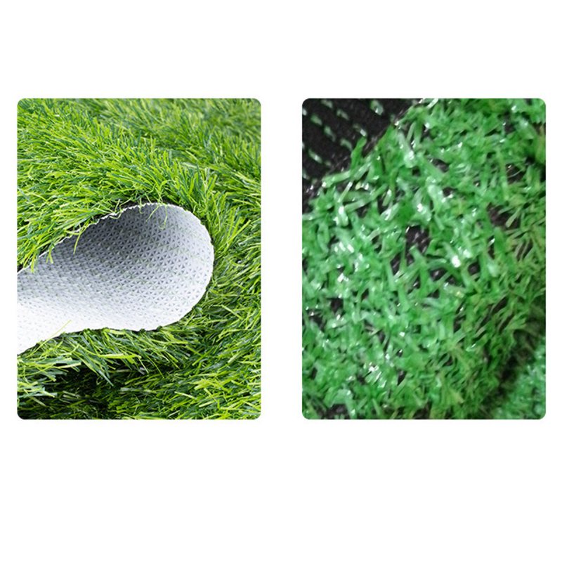 1.6x6.6ft/ 6.6x9.8ft Konstgräs Gräs Husdjur 3 cm Tjock Golvmatta Gräsmatta Syntetfjädergräs Inomhus Utomhus Landskap Golf Grön Inredning Husdjursgräs Faux Grass Med Dräneringshål