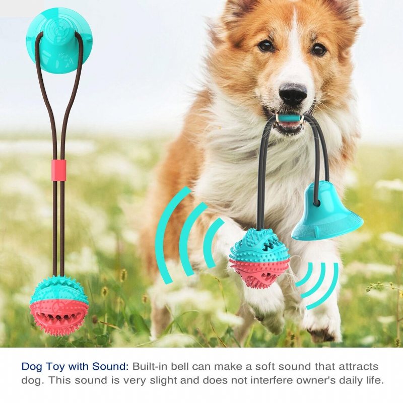 Dog Chew Toy For Aggressive Chewers Rope Ball Interactive Pet Tug Toy