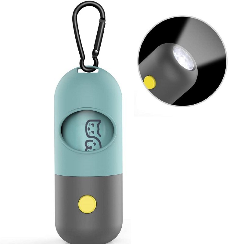 Dog Poop Bag Dispenser Led Light Koppelhållare