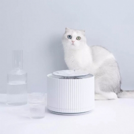 Furrytail Smart Cat Pet Water Dispenser Vattenrenare 5-lagers Filter 360 Graders Öppen Dricksbricka Dricksfontän För Husdjur Från Matare För