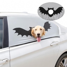 Halloween Pet Seat Fönster Shade Cover