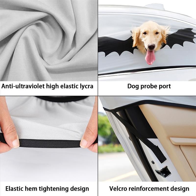 Halloween Pet Seat Fönster Shade Cover