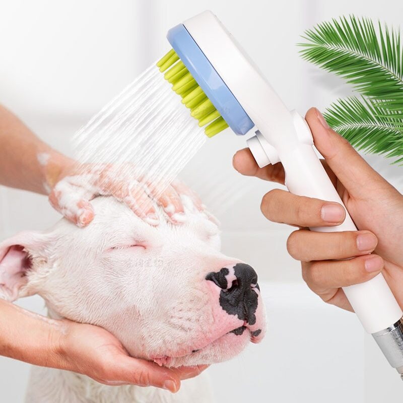 Husdjur Duschhuvud Massager Hund Grooming Tool