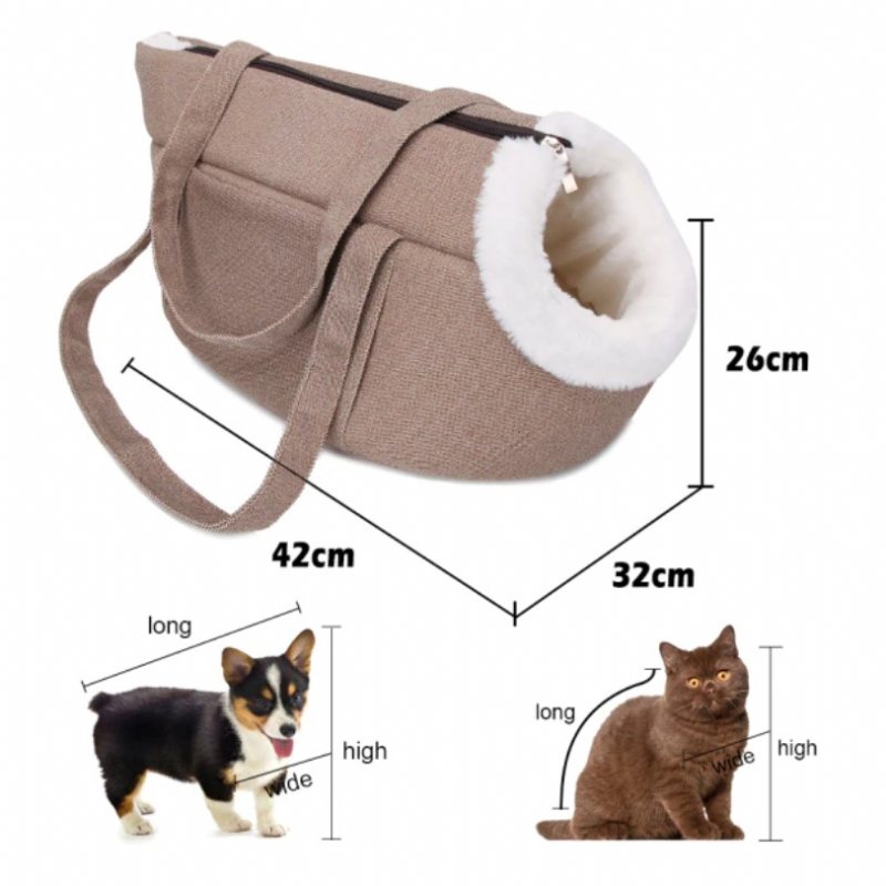 Husdjur Multifunktionell Carrier Cat Handbag Travel