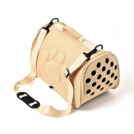 Husdjurstillbehör Space Dog Bag Mjuk Svamp Eva Pet Out Bag Portable Diagonal Cross Andas Pet Bag