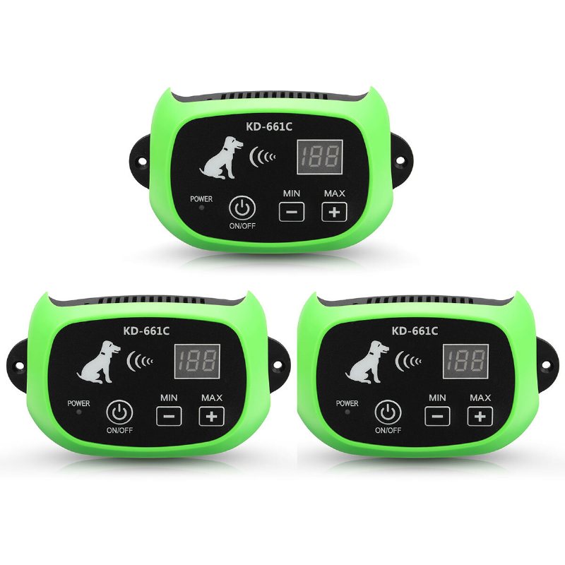 Lcd Electric Remote Shock Pet Hund Vibrationsträningshalsband Anti Bark