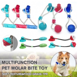 Multifunktion Pet Molar Bite Toys Hund/katt Leksak Rolig Söt Stick