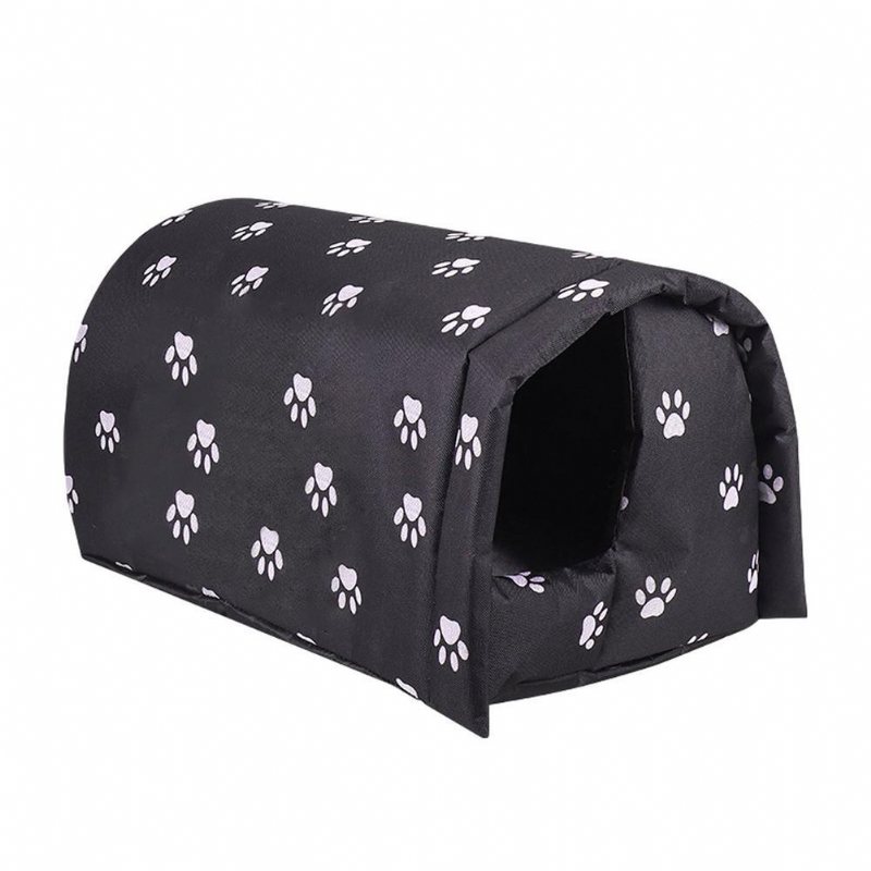 Pet Dog House Kennel Cat Vikbar Matta