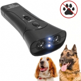 Pet Dog Repeller Anti Barking Led Ultrasonic Training Device