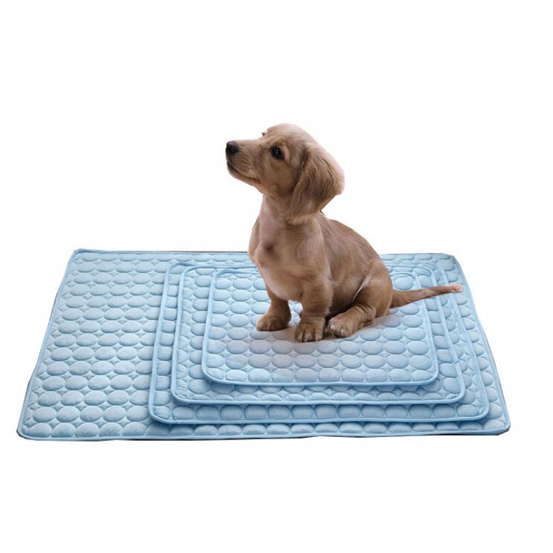 Sommar Ice Pad Pet Dog Kitty Kylning Pet Bed Ice Pad Kudde Pet Soft Safety Pad Kylande Cat Dog Mat