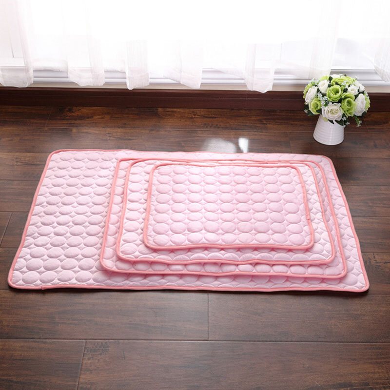 Sommar Ice Pad Pet Dog Kitty Kylning Pet Bed Ice Pad Kudde Pet Soft Safety Pad Kylande Cat Dog Mat