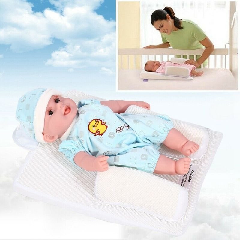 Anti Roll Pillow Prevent Flat Head För Baby