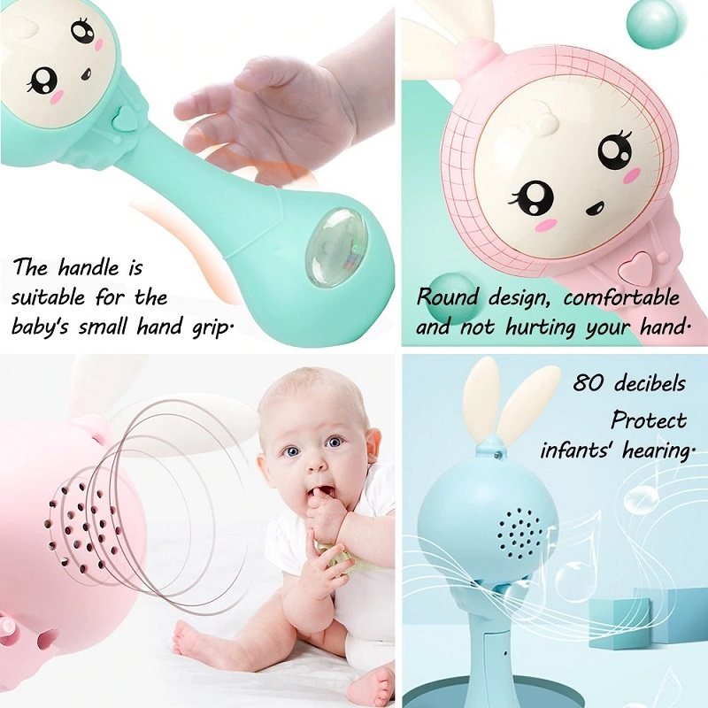 Baby Music Teether Rattle Toy