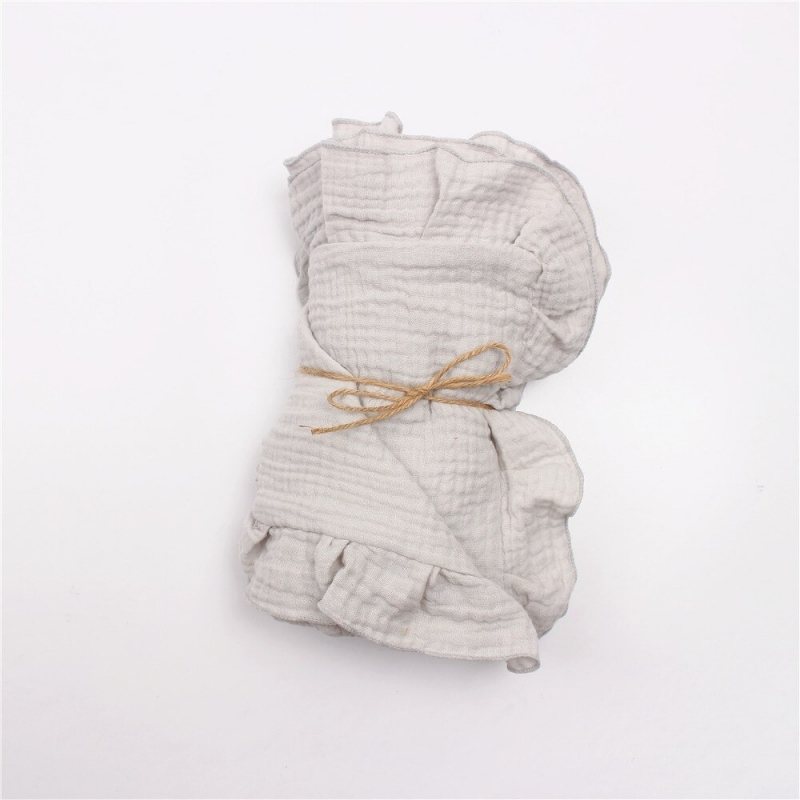 Baby Muslin Cover 4 Layers Nyfödda Swaddle