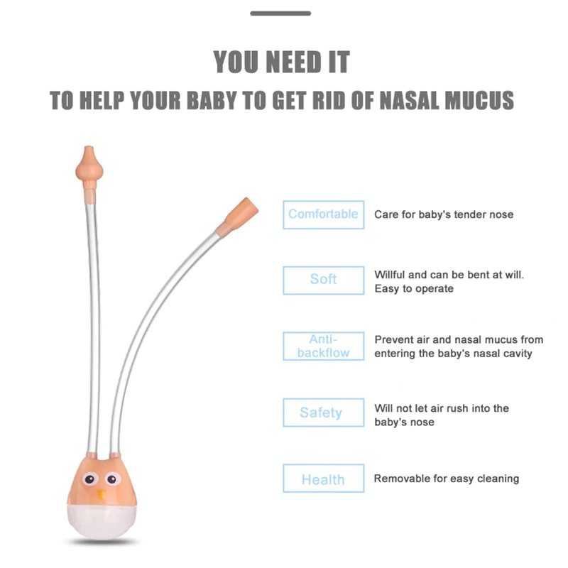 Baby Nasal Suction Aspirator Nose Cleaner