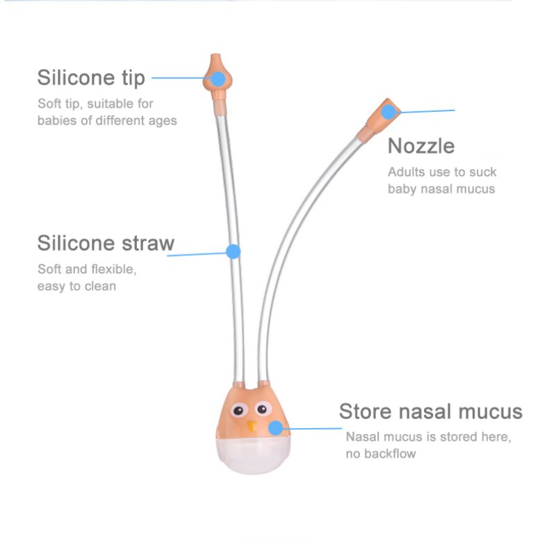 Baby Nasal Suction Aspirator Nose Cleaner