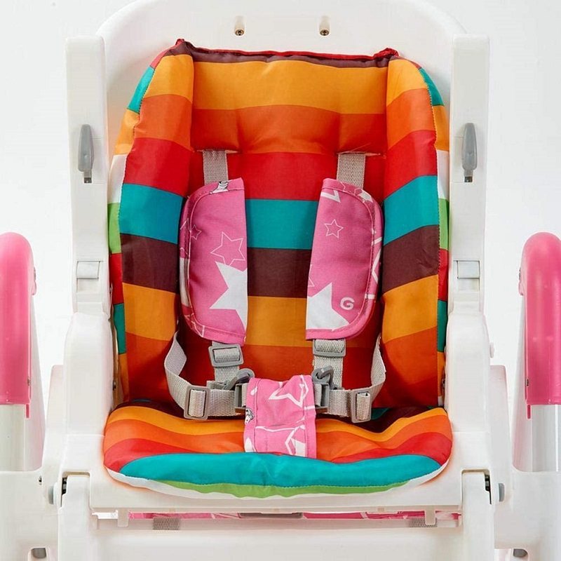 Baby Rainbow Barnstol & Barnvagn Kudde Mat