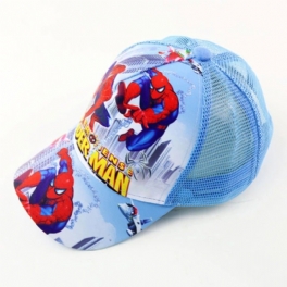 Baby Summer Spider-man Mesh Basebollkeps Andas