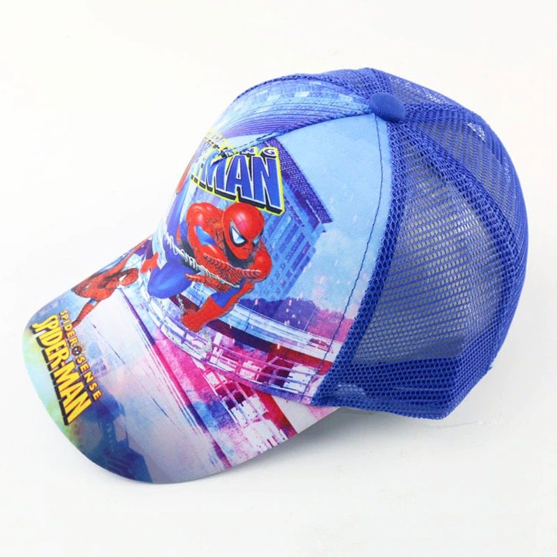 Baby Summer Spider-man Mesh Basebollkeps Andas