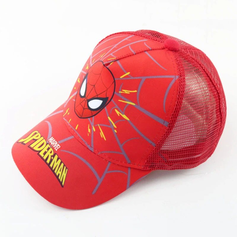 Baby Summer Spider-man Mesh Basebollkeps Andas