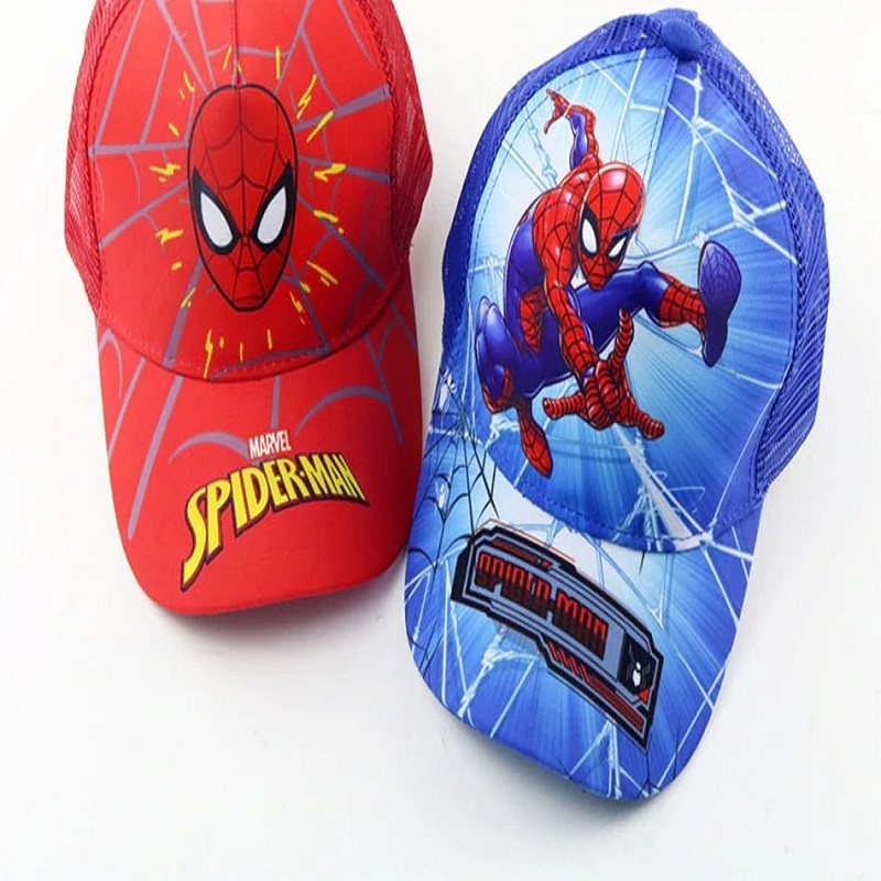 Baby Summer Spider-man Mesh Basebollkeps Andas