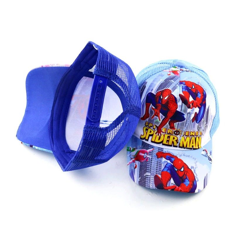 Baby Summer Spider-man Mesh Basebollkeps Andas