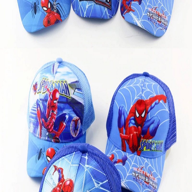 Baby Summer Spider-man Mesh Basebollkeps Andas