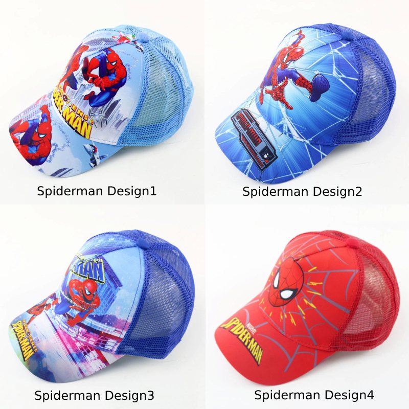 Baby Summer Spider-man Mesh Basebollkeps Andas