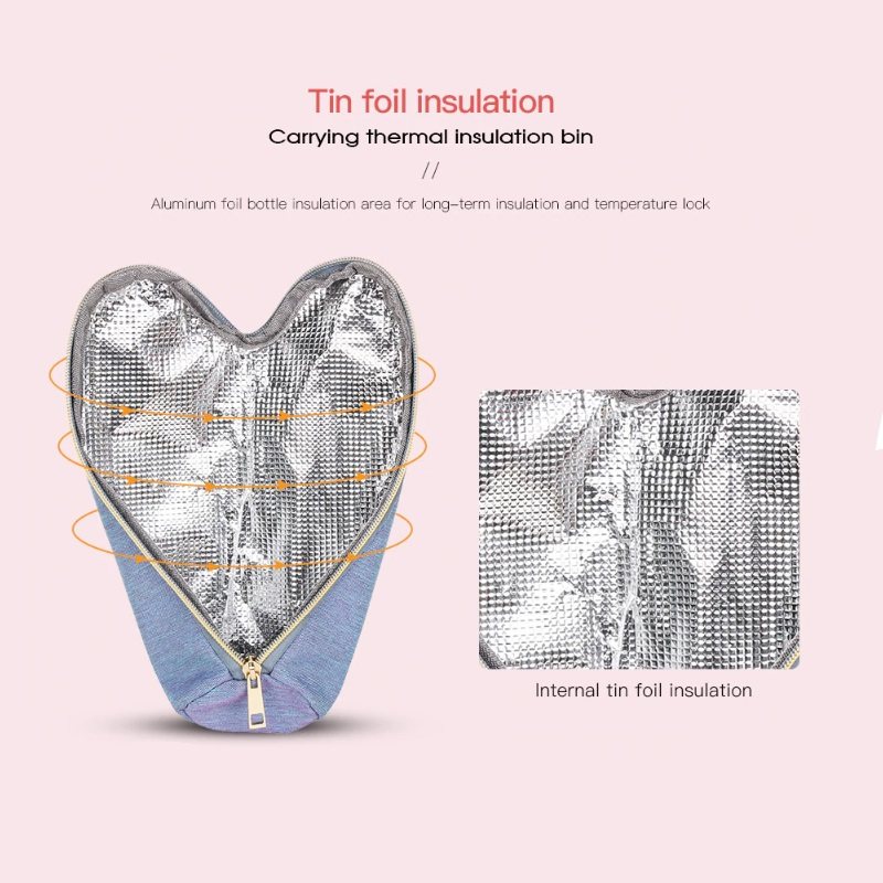 Baby Thermal Bärbar Natflaska Isolering Barnvagn Hängväska