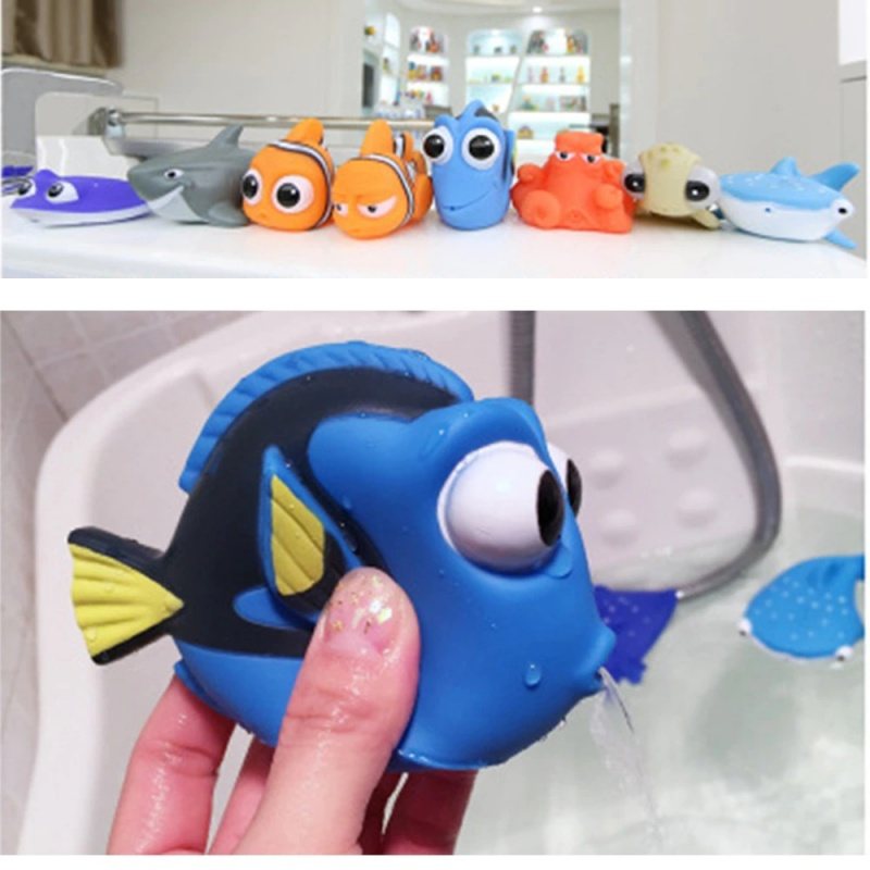 Babybadleksaker Hitta Nemo Dory Float Spray Vattenpress