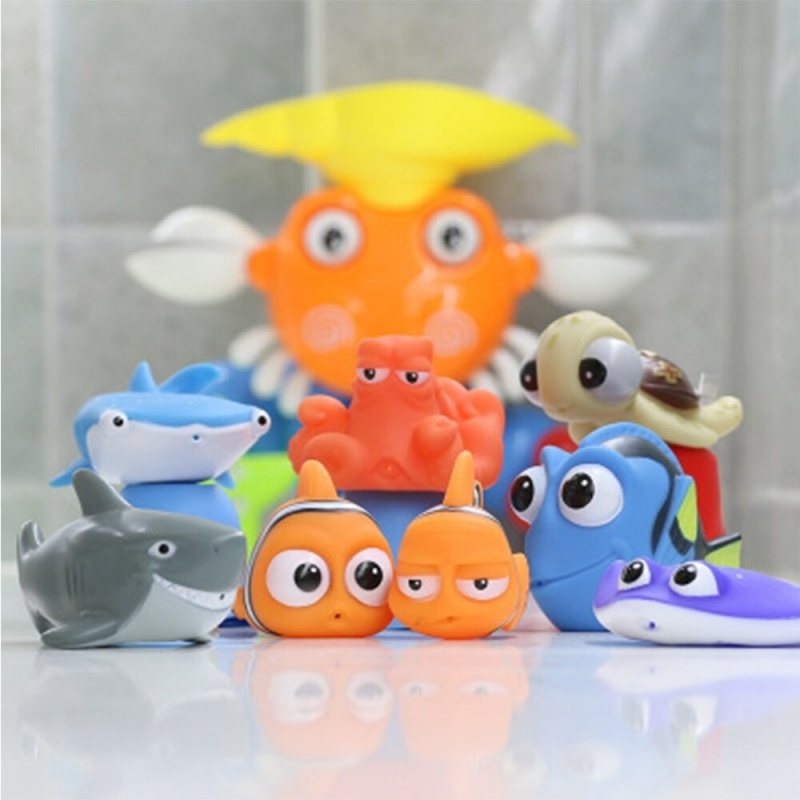 Babybadleksaker Hitta Nemo Dory Float Spray Vattenpress