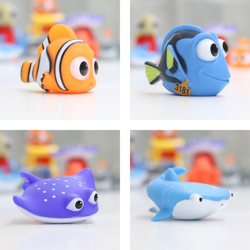 Babybadleksaker Hitta Nemo Dory Float Spray Vattenpress