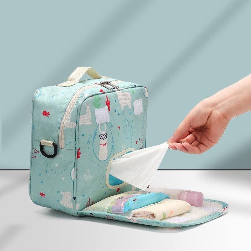 Babyblöja Organizer & Wipe Dispenser