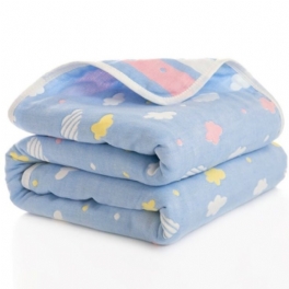 Babyfilt Tjock Muslin Bomull 6-lagers Swaddle Mottagande Filt