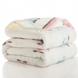 Babyfilt Tjock Muslin Bomull 6-lagers Swaddle Mottagande Filt