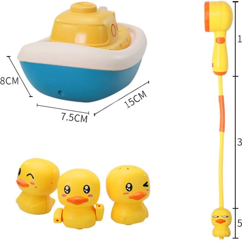 Duck Bathtub Toy Spray Water Game För Barn