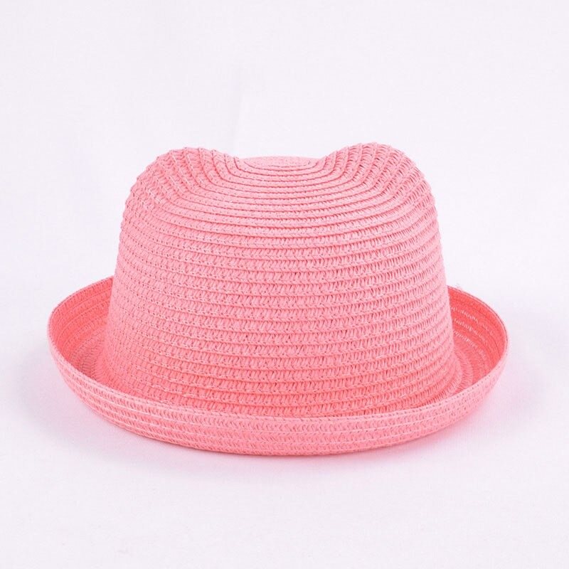 Fashion Mesh Summer Beach Caps För Baby Uv-skydd