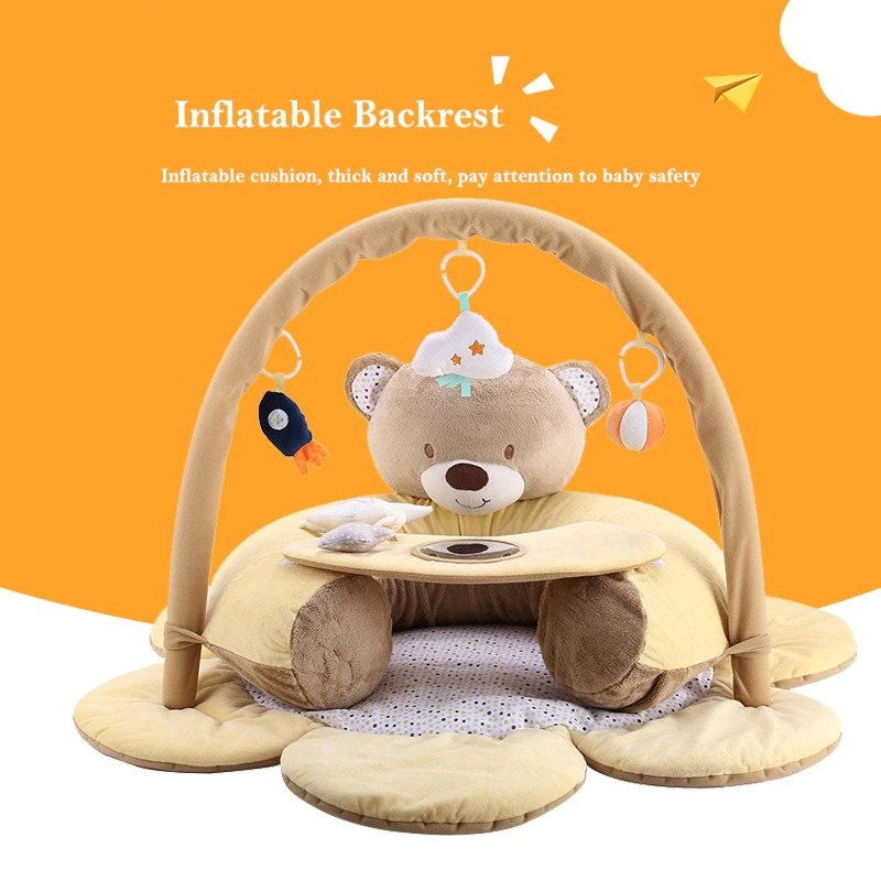 Multifunktion Baby Play Gym 2 I 1 Krypmatta För Nyfödd Och Småbarn